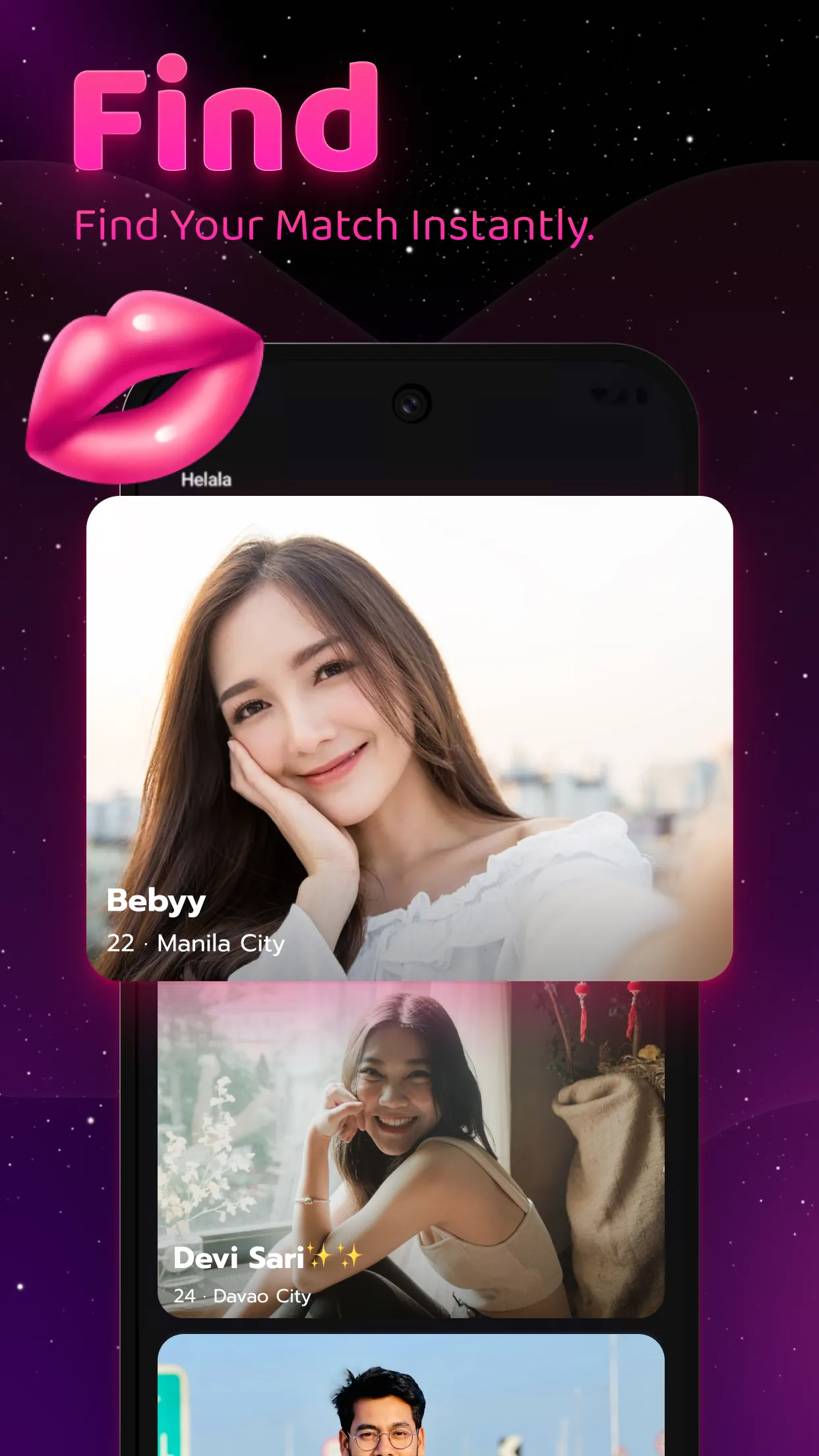 Find — Discover people nearby